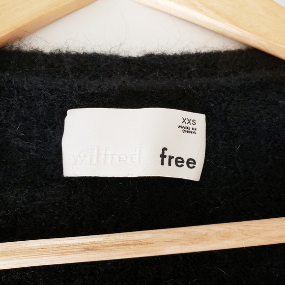 Aritzia Wilfred Free Aronson Sweater Black - Picture 8 of 9